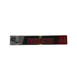 2022-23 Unsigned Home Metal Nameplate Finkelstein #44