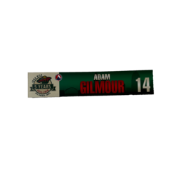 17-18 Nameplate #14 Gilmour Green 5 Year