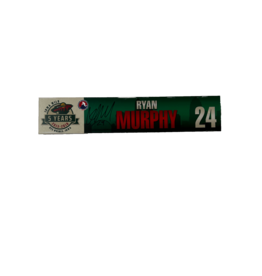 17-18 Nameplate #24 Murphy (Signed) Green 5 Year