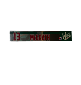 19-20 Metal Nameplate McGrath #13