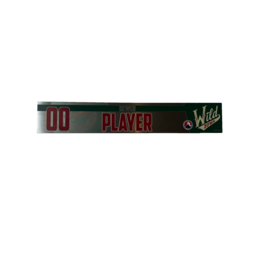 19-20 Metal Nameplate Newer Player #00