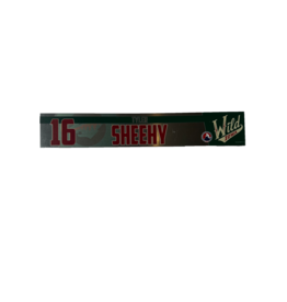 19-20 Metal Nameplate Sheehy #16