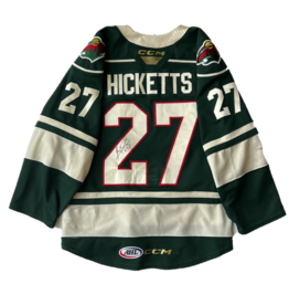 CCM 2022/23 Set #1 Green Jersey, Player Worn, (Signed) Hicketts "A"