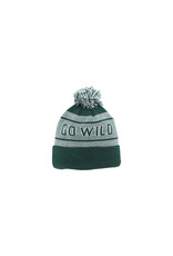 Zephyr Striped Go Wild Pom Beanie