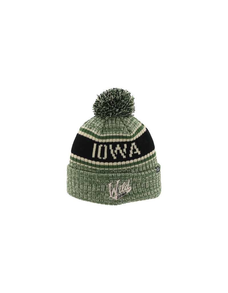 Zephyr Zephyr - OHT Martial Olive Pom Beanie