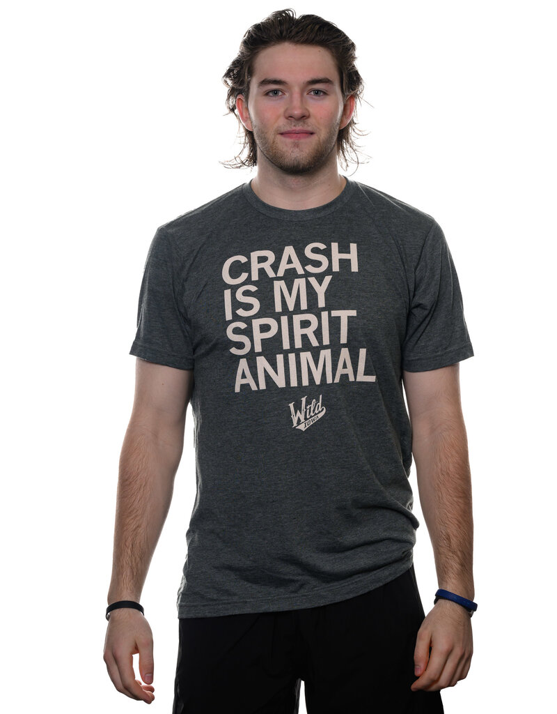RAYGUN RAYGUN - Crash Is My Spirit Animal T-Shirt