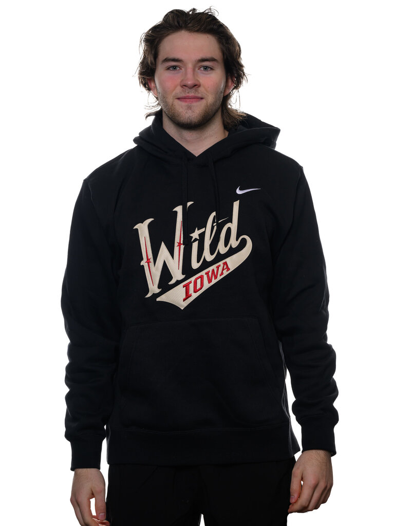 Nike Primary Logo Pullover Hoodie Iowa Wild Hockey Club
