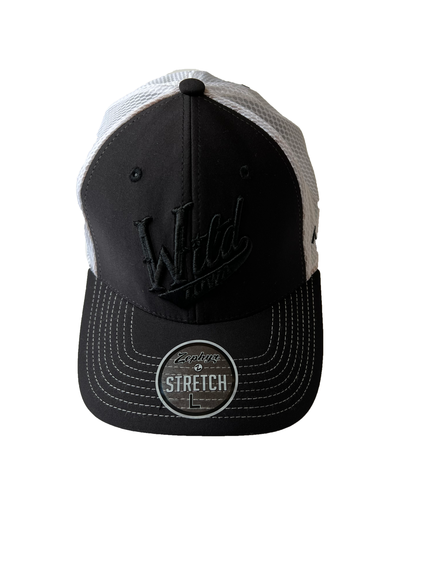 Zephyr Hypercool Hex Mesh Fitted Hat Iowa Wild Hockey Club