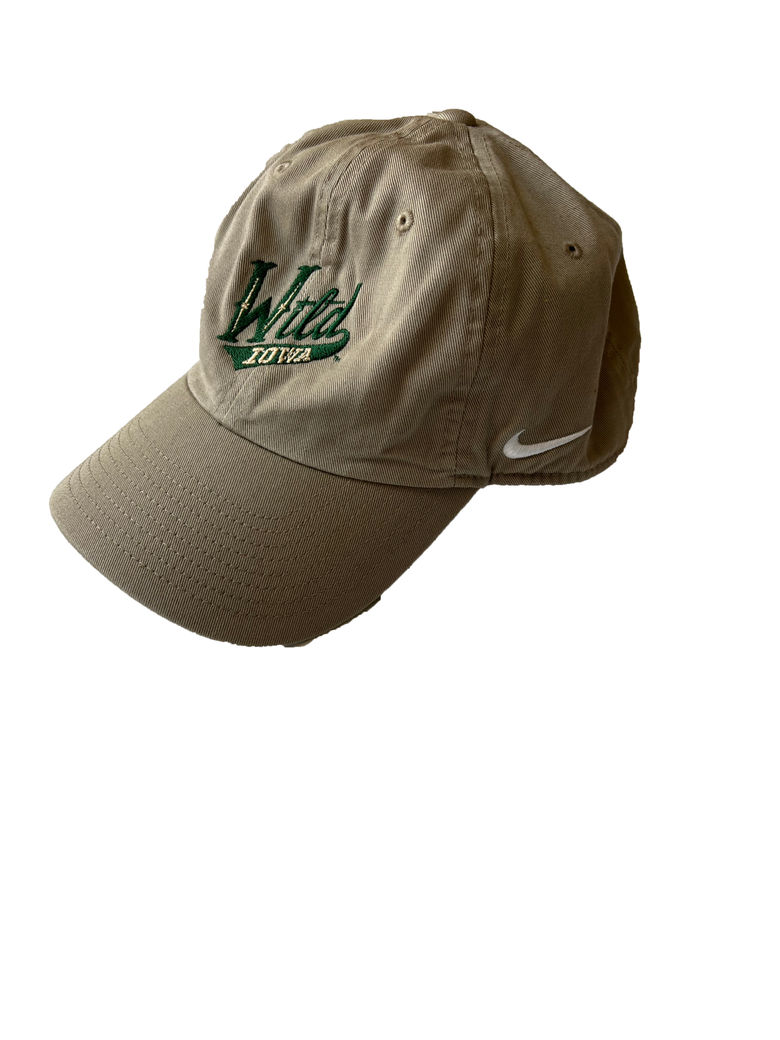 Nike Khaki Heritage 86 Cap Iowa Wild Hockey Club