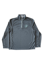 (Was $62.00) Uptown Charcoal Performance 1/4 Zip