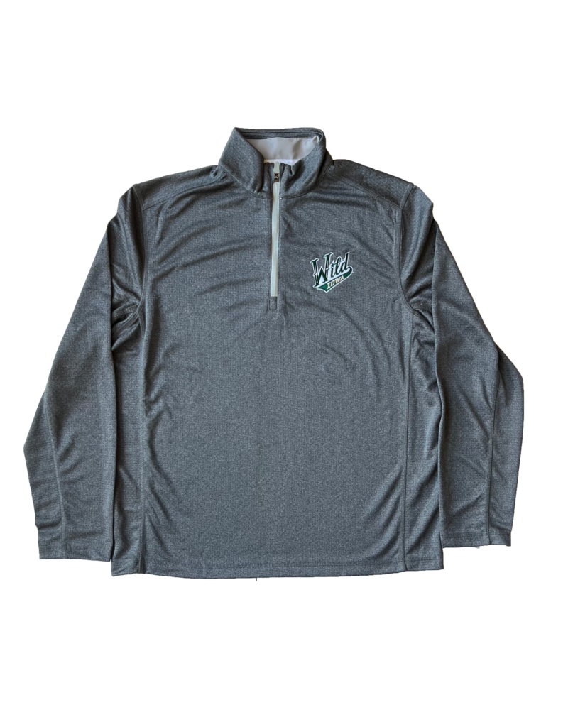 (Was $62.00) Uptown Charcoal Performance 1/4 Zip