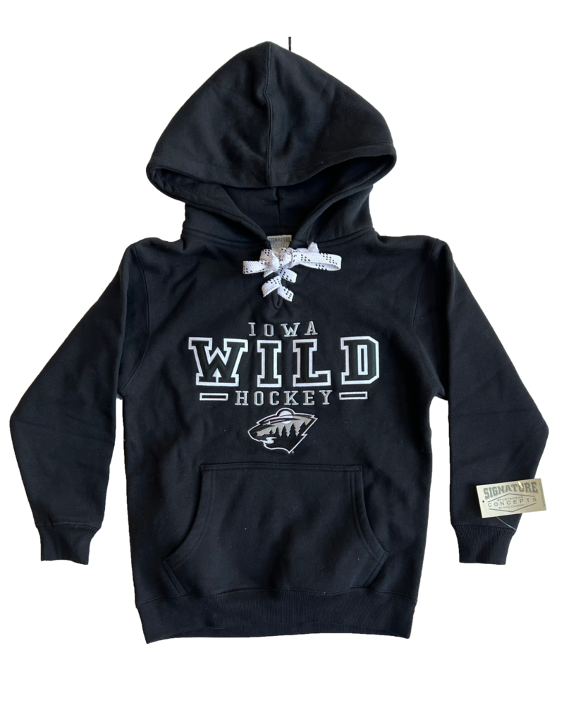 Signature Concepts YOUTH Silver Iowa Wild Lace Hoodie