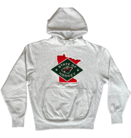 Signature Concepts Minnesota State of Hockey Twill Hoodie