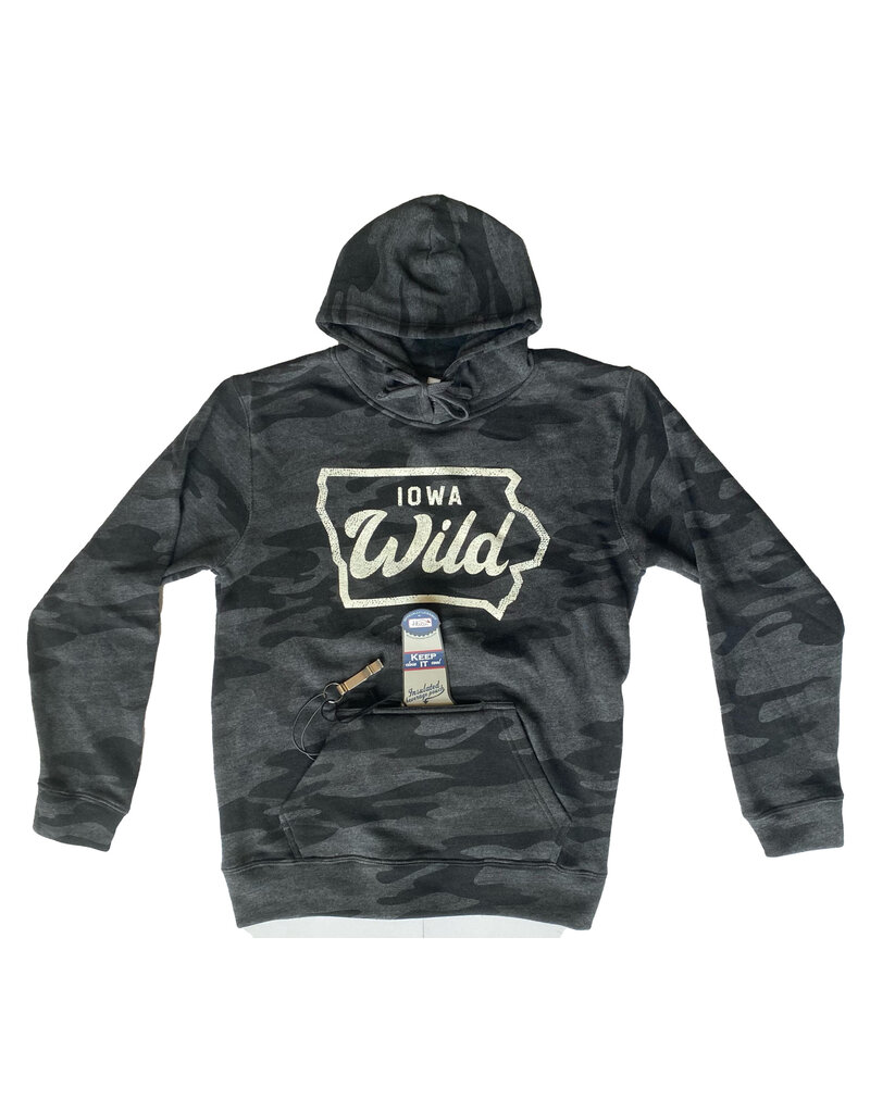 J. America (Was $65.00) Iowa Crest Hood w/ Bottle Opener