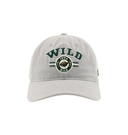 Zephyr Grey Cotton Wild Stitched Cap