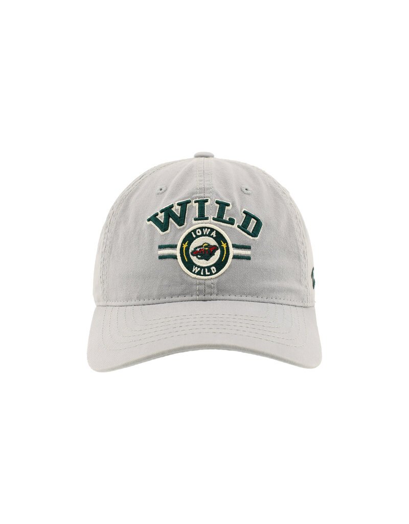 Zephyr Grey Cotton Wild Stitched Cap