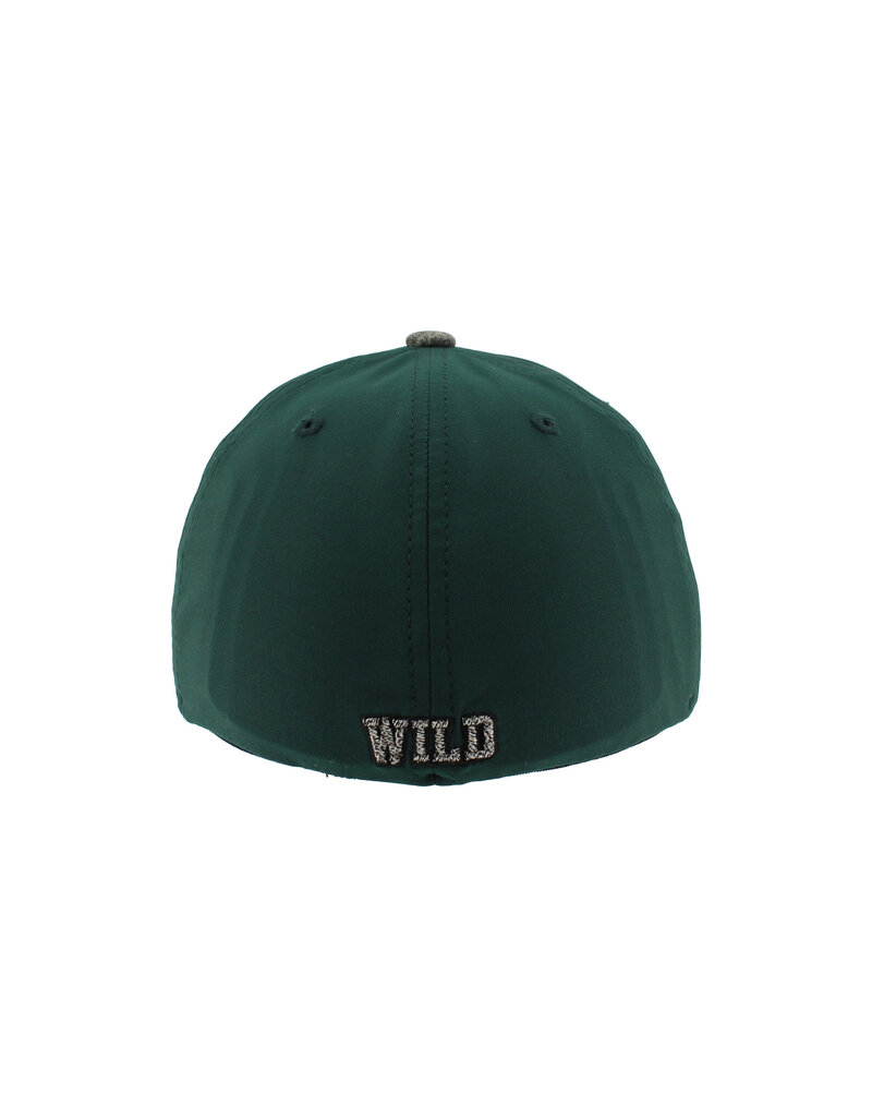 Zephyr Forest Green Hypercool Poly Fitted Hat