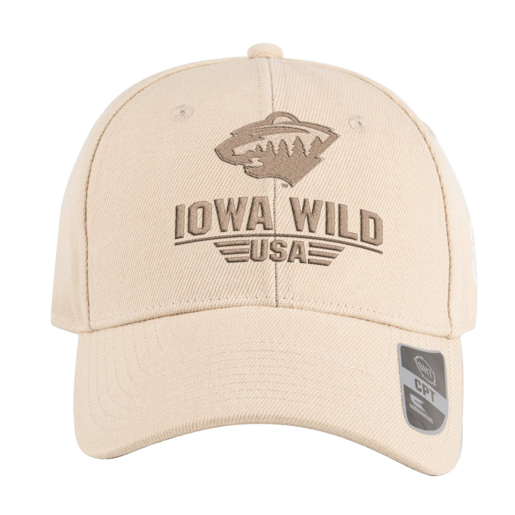帽子 ocaille Original 2way hat offwhite OHT Clay Cap - Iowa Wild Hockey Club