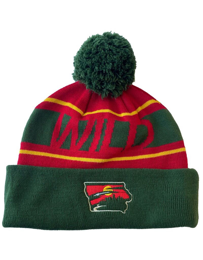 Official League Iowa Grown Duo Logo Beanie