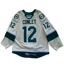 CCM 2023/24 Set #1 Wheat Jersey, Player Worn, (Signed) Conley #12