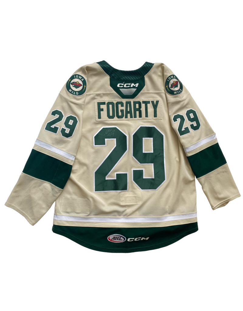 CCM 2023/24 Set #1 Wheat Jersey, Player Worn, (Signed) Fogarty #29 "A"