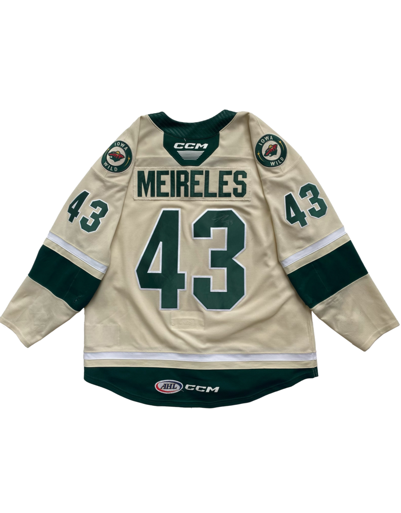 CCM 2023/24 Set #1 Wheat Jersey, Player Worn, (Signed) Meireles #43