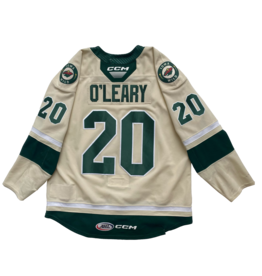 2023/24 Set #1 Wheat Jersey, Player Worn, (Unsigned) O'Leary #20