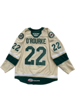 CCM 2023/24 Set #1 Wheat Jersey, Player Worn, (Signed) O'Rourke