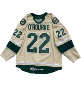 2023/24 Set #1 Wheat Jersey, Player Worn, (Signed) O'Rourke
