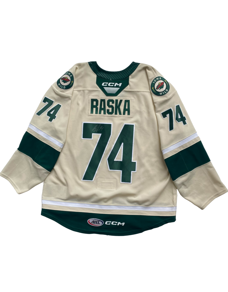 CCM 2023/24 Set #1 Wheat Jersey, Player Worn, (Signed) Raska #74