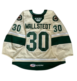 CCM 2023/24 Set #1 Wheat Jersey, Player Worn, (Signed) Wallstedt #30