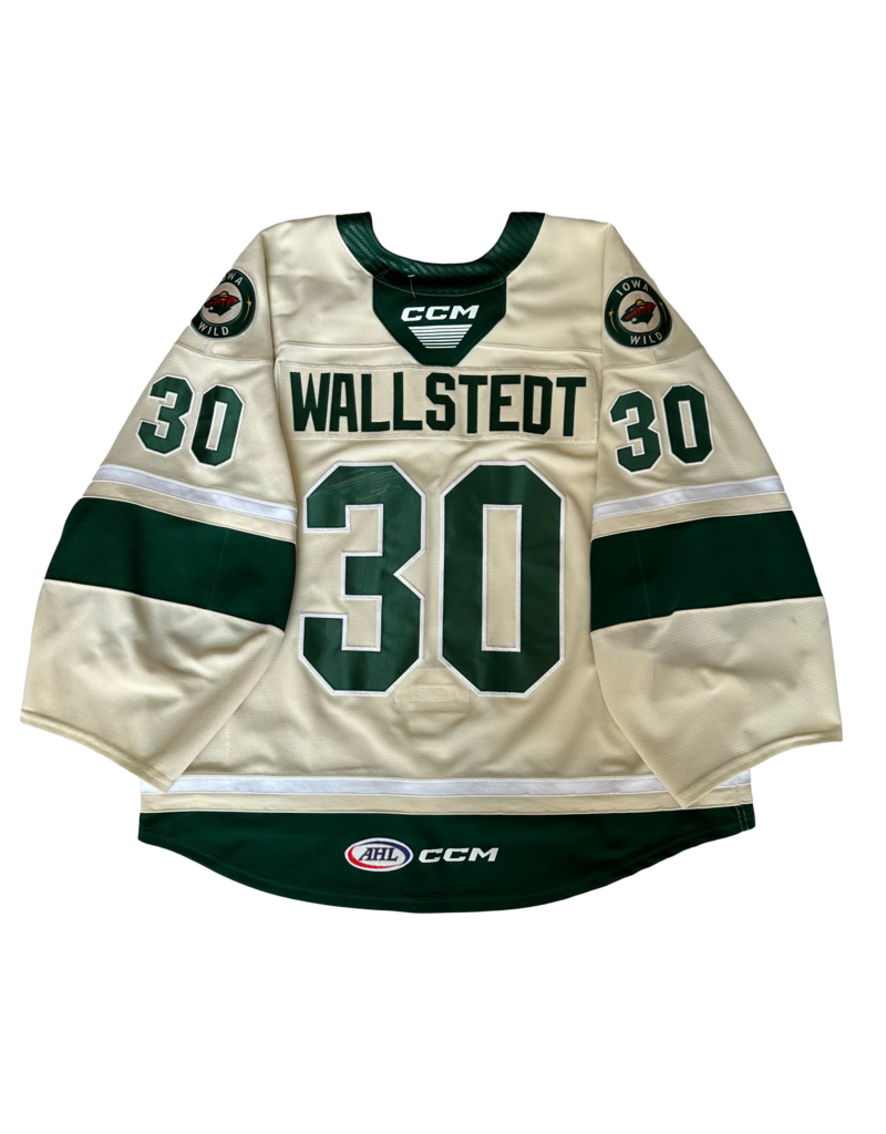 CCM 2023/24 Set #1 Wheat Jersey, Player Worn, (Signed) Wallstedt #30