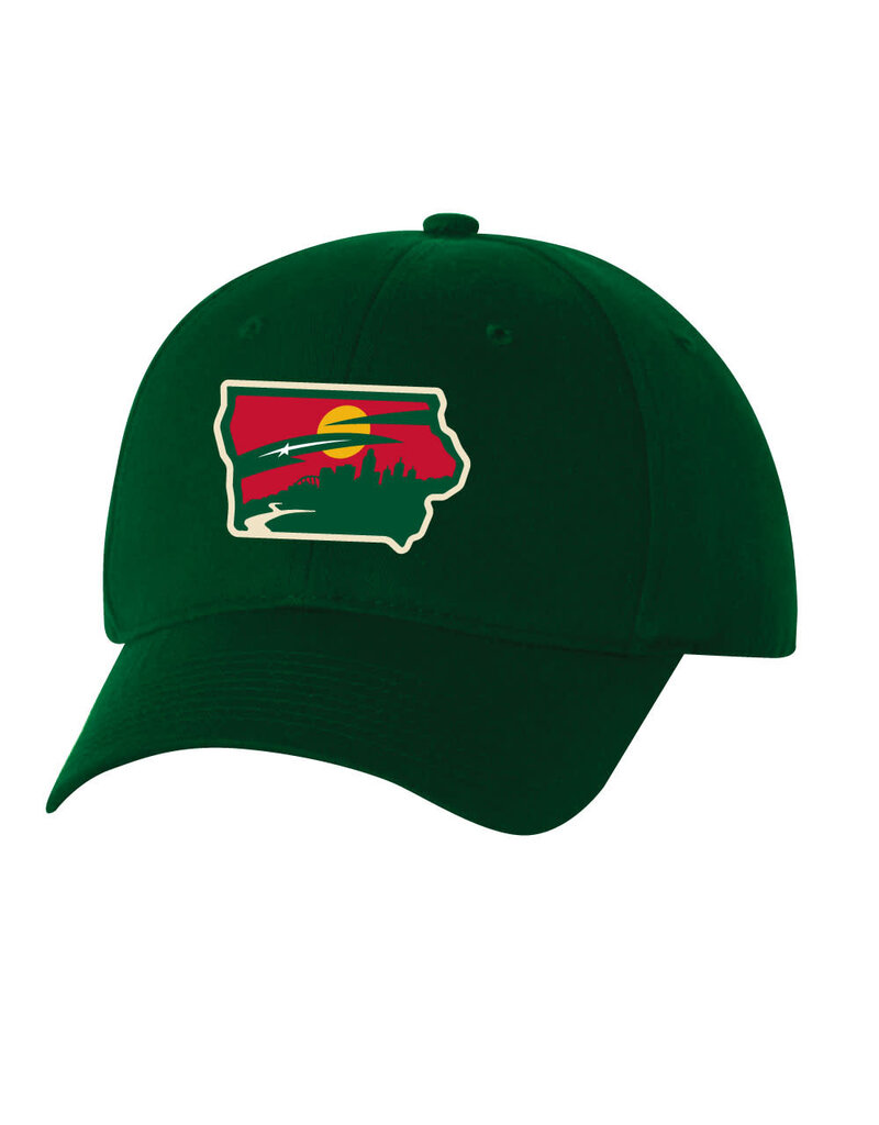 Bimm Ridder Iowa Grown Youth Dark Green Cap