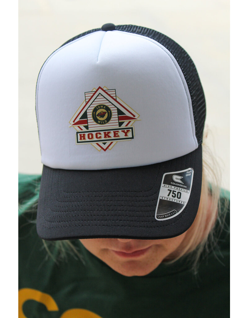 Colosseum Iowa Wild Hockey Foam Trucker Hat