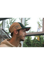 Nashville Custom Hats Wheat Mesh Hat w/ Bearhead Embroidery