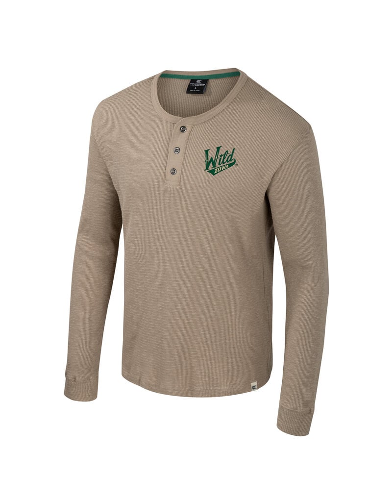 Colosseum Great Outdoors Sweater Waffle Henley