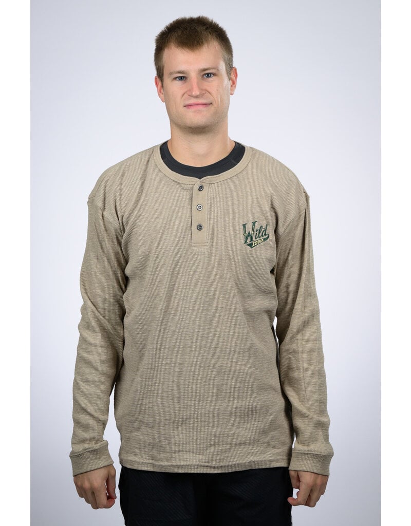 Colosseum Great Outdoors Sweater Waffle Henley