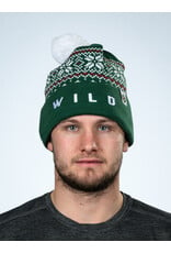 CCM CCM Snowflake Pattern Pom Beanie