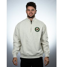 CI SPORT Secondary Logo Oatmeal 1/4 Zip