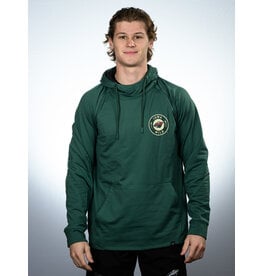 HOCKEYAK Left Chest Circle Logo Hood