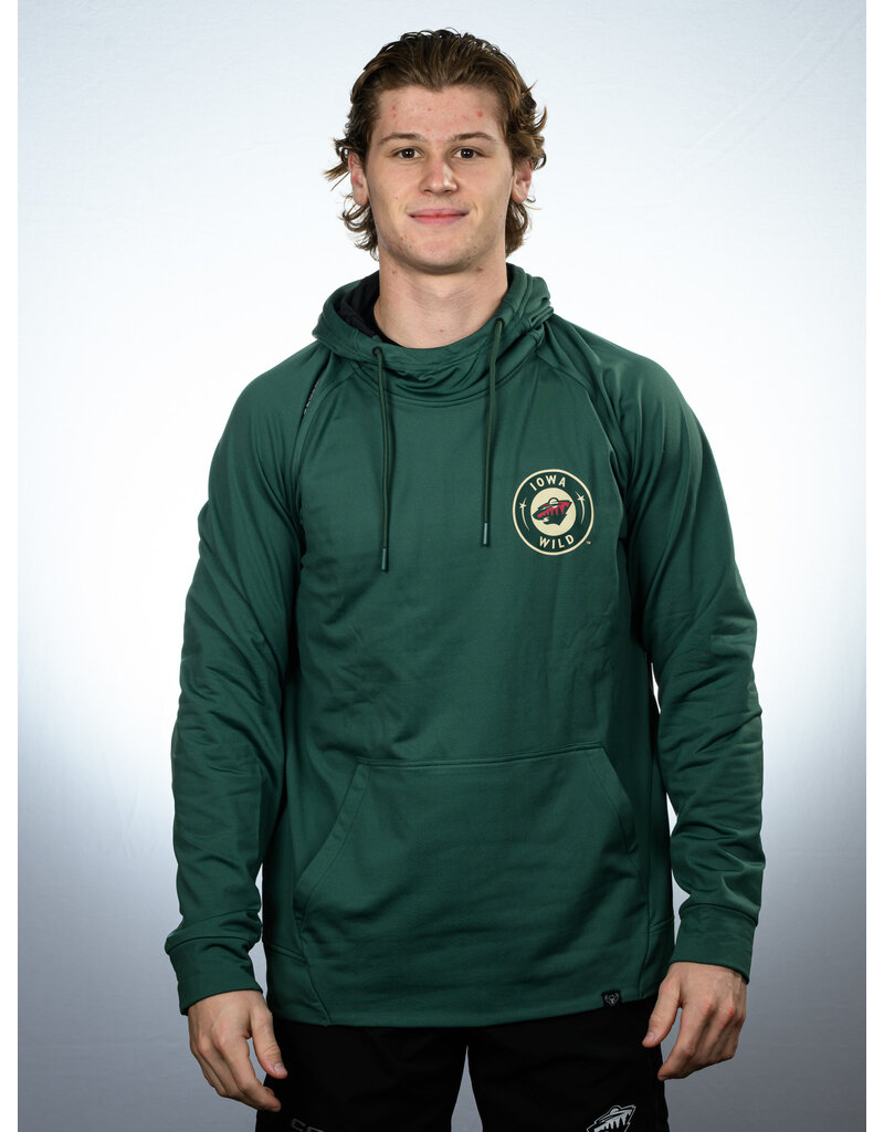 HOCKEYAK Left Chest Circle Logo Hood