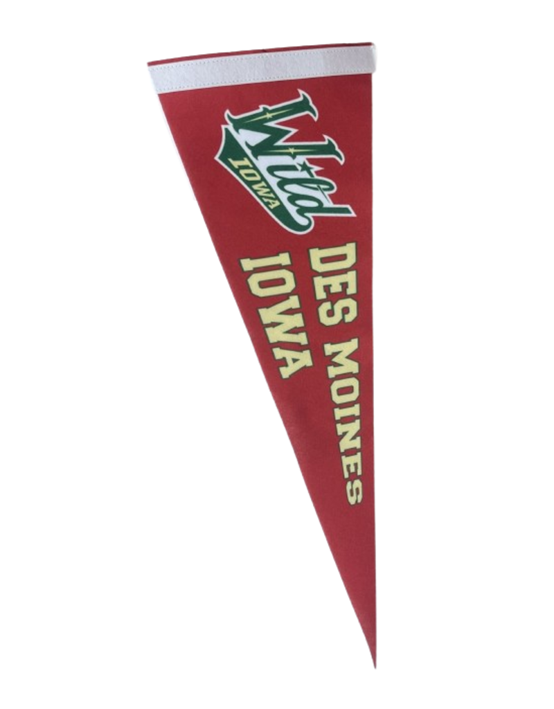 Neil Enterprises Des Moines Pennant - Red