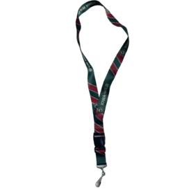 Neil Enterprises Red/Green Satin Lanyard w/ Detachable Buckle