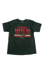 Blue '84 Youth Hunter Green Striped Wild Tee