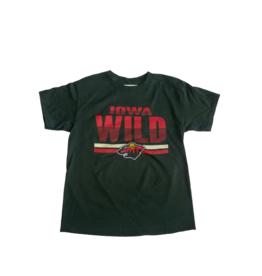 Blue '84 Youth Hunter Green Striped Wild Tee