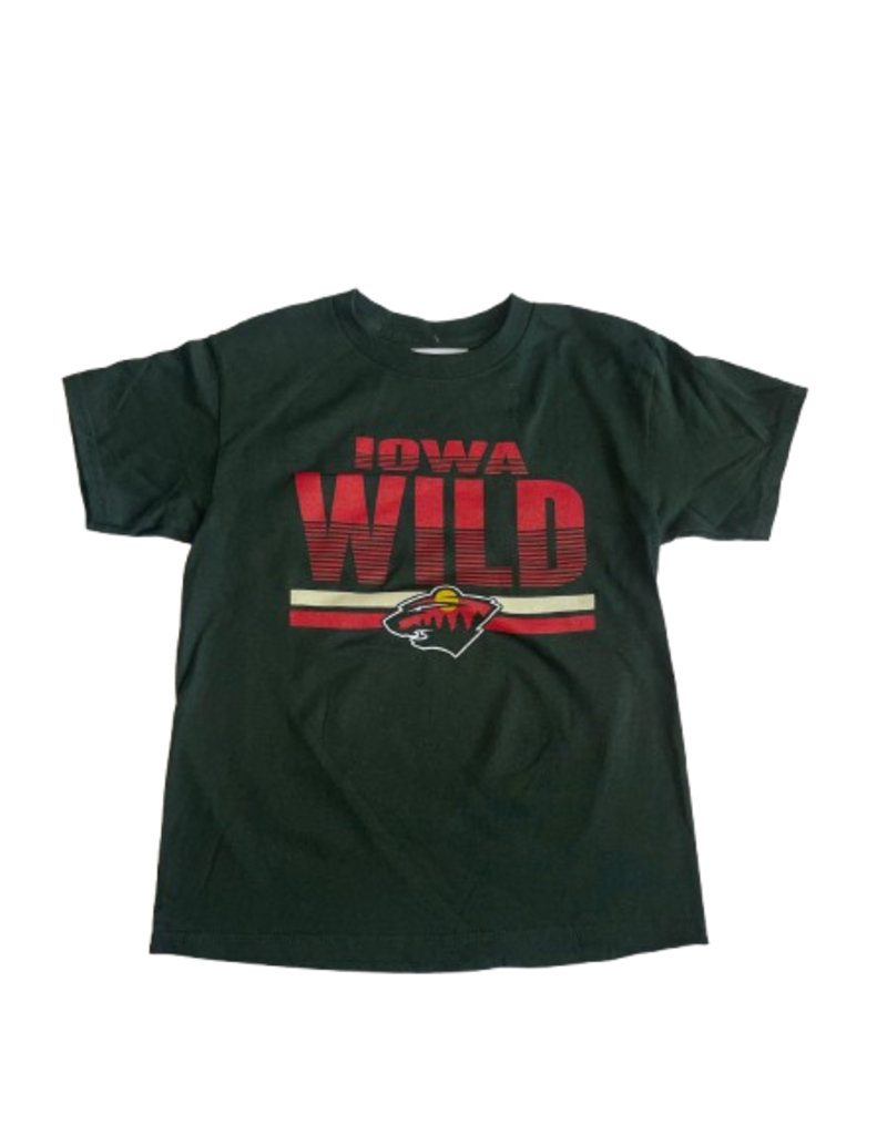 Blue '84 Youth Hunter Green Striped Wild Tee