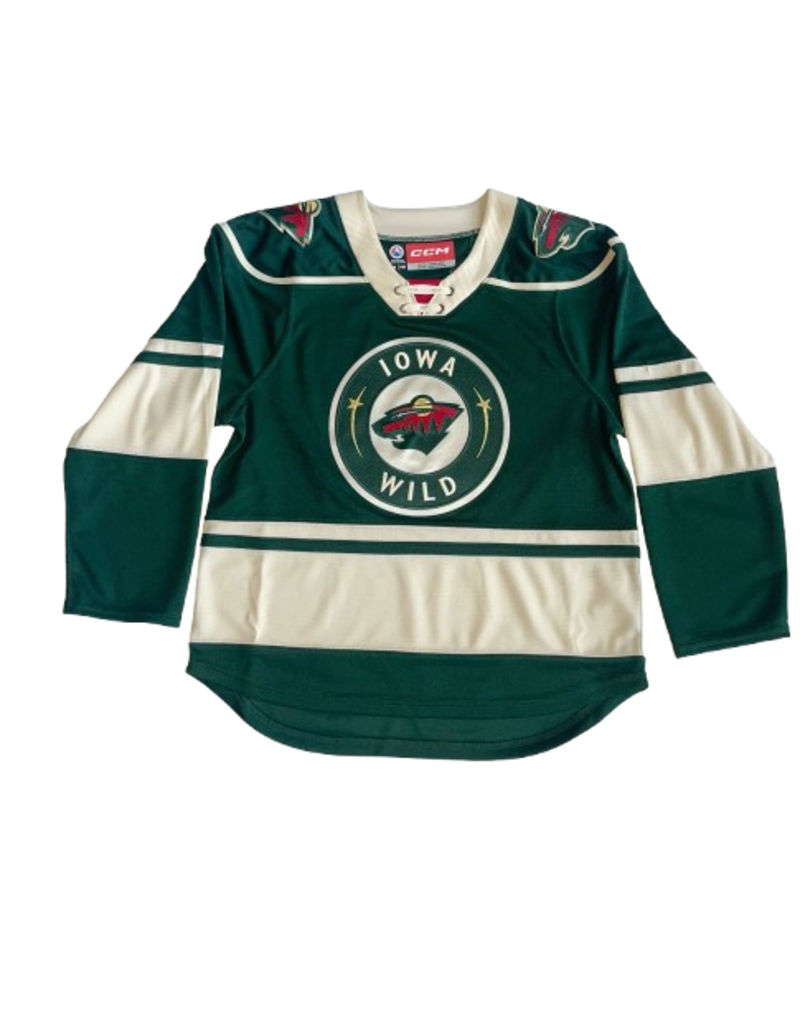 CCM YOUTH Replica Green Jersey - Secondary Logo