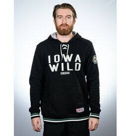 CCM CCM 2024-25 Official Team Hood - Black Lace Hoodie