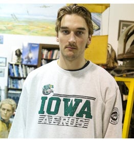 CI SPORT Heritage Collection - Iowa Aeros Throwback Ash Crewneck