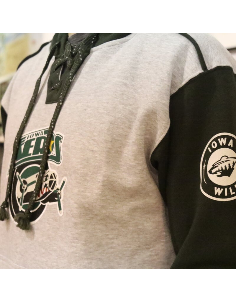CI SPORT Heritage Collection - Iowa Aeros Hockey Lace Hood